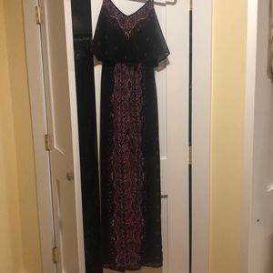 Express high low maxi dress